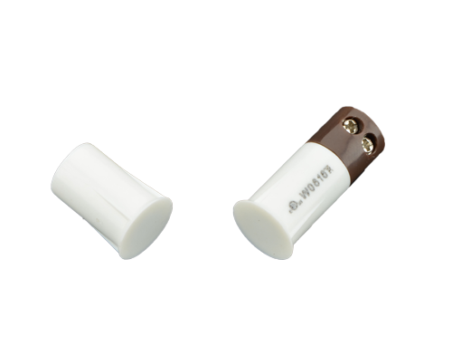 White Terminal Connection Contact (9.5 mm), pack o