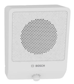 [LB10-UC06V-L] BOSCH LB10-UC06V-L | Gabinete Coluna 6W, Controlo de Volume, Branco